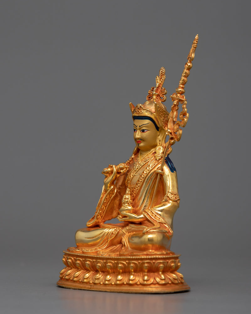 Tíbet Master Guru Rinpoche Statue | Revered Representation of Spiritual Wisdom