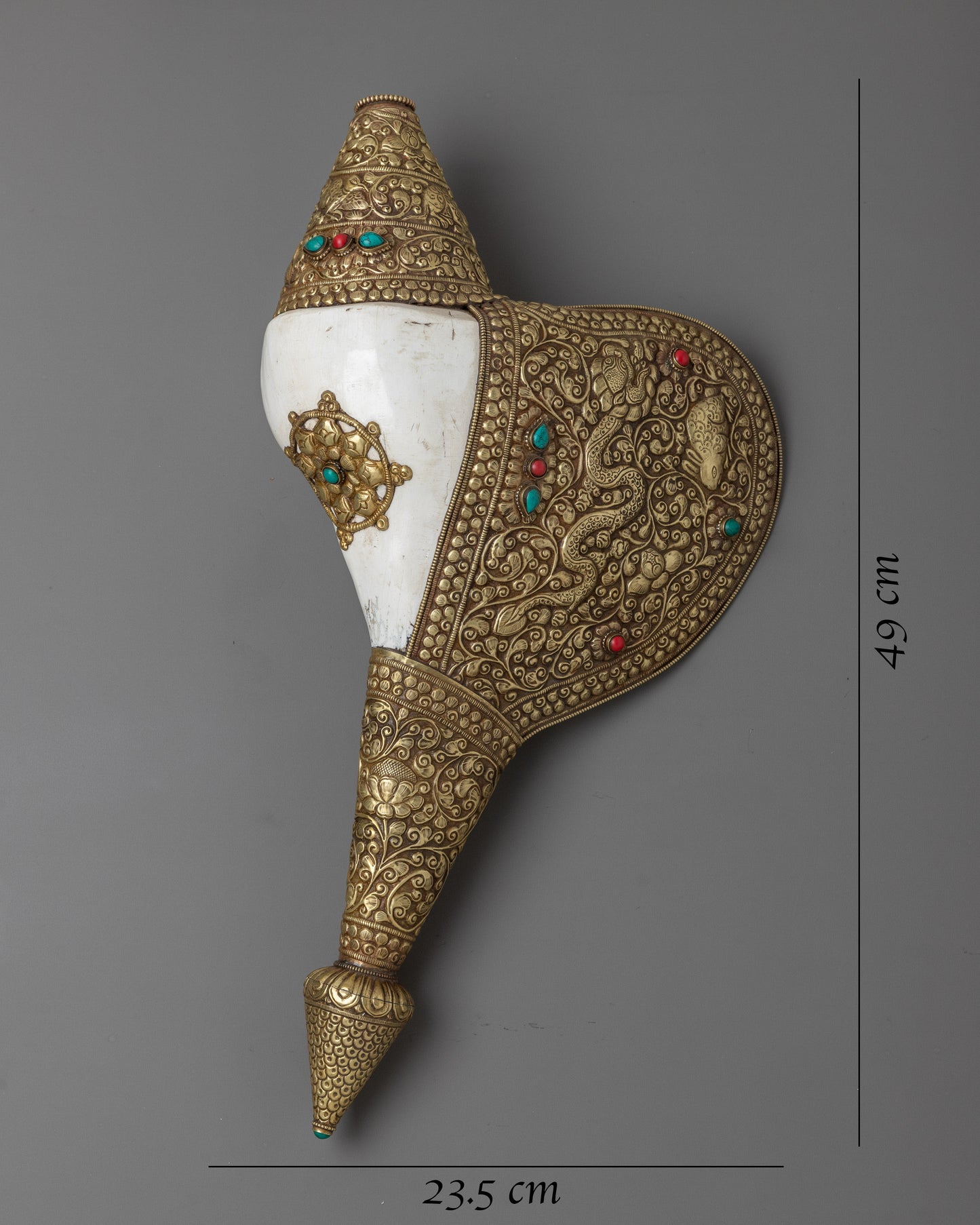 Dung Dkar Conch Shell | Ritual Sound Instrument