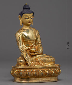 Medicine Buddha Tibetan | Traditional Healing Buddha Sculpture