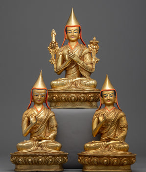 lama tsongkhapa disciple on the right side 