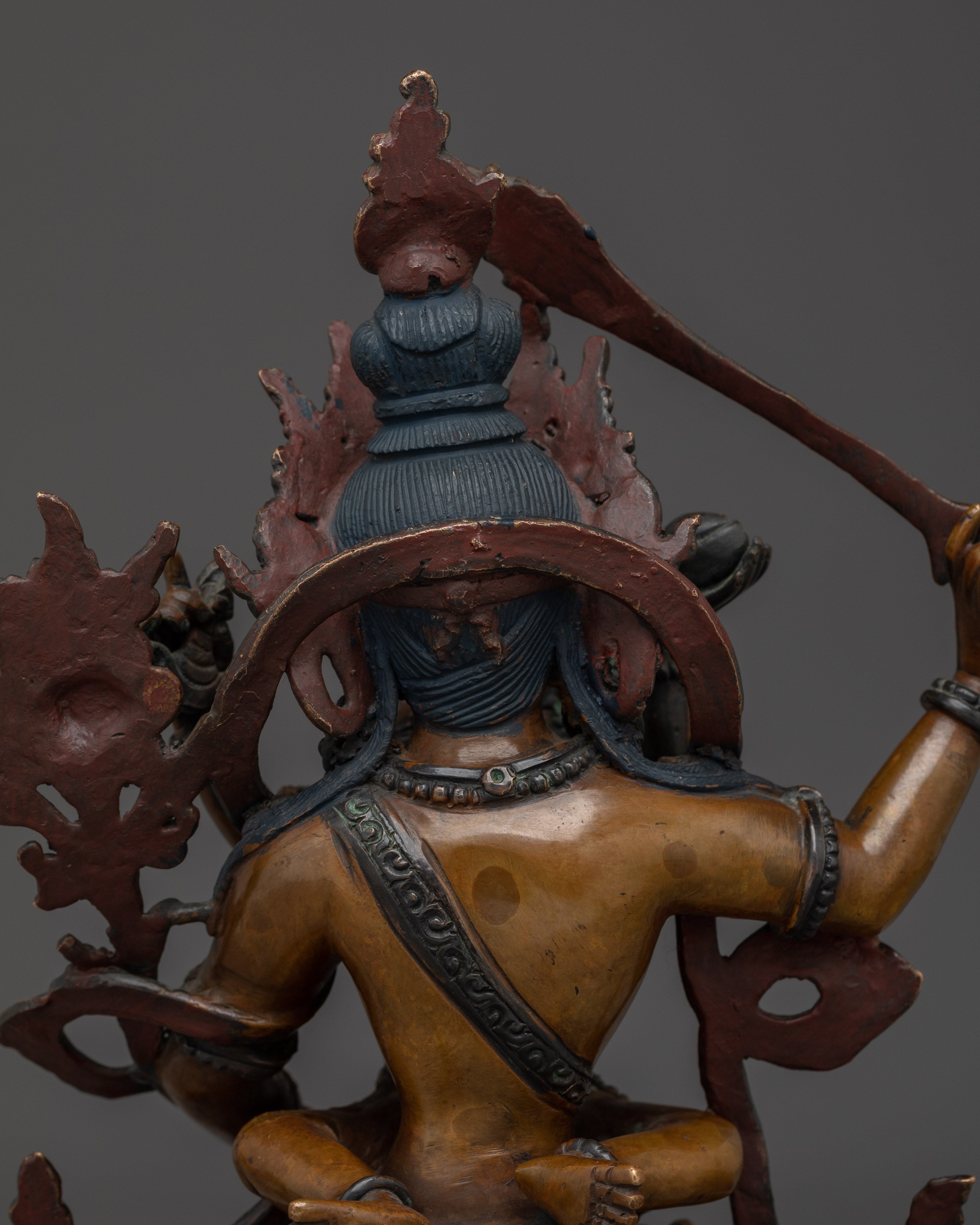 Manjushri with consort | Embodiment of Wisdom and Compassion