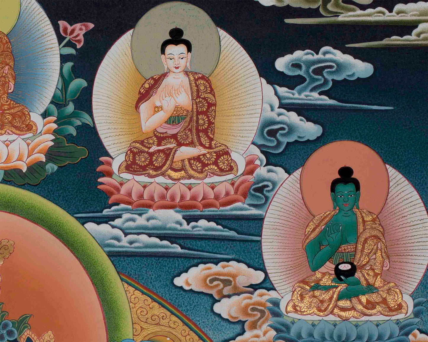 Authentic White Tara Thangka |  Hand-Painted Buddhist Art