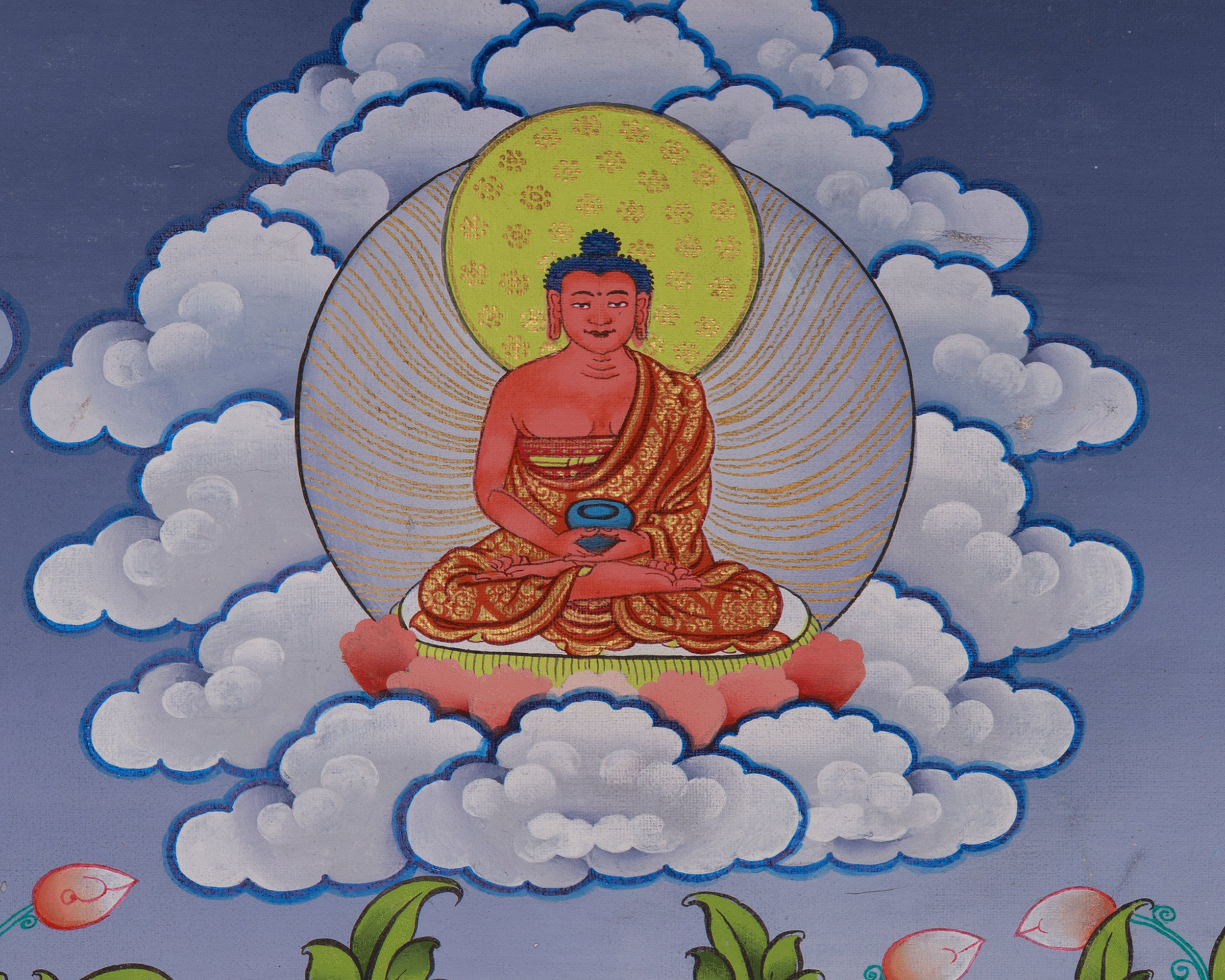 Standing Manjushri Art | The Gentle Glory | Wisdom and Knowledge Deity