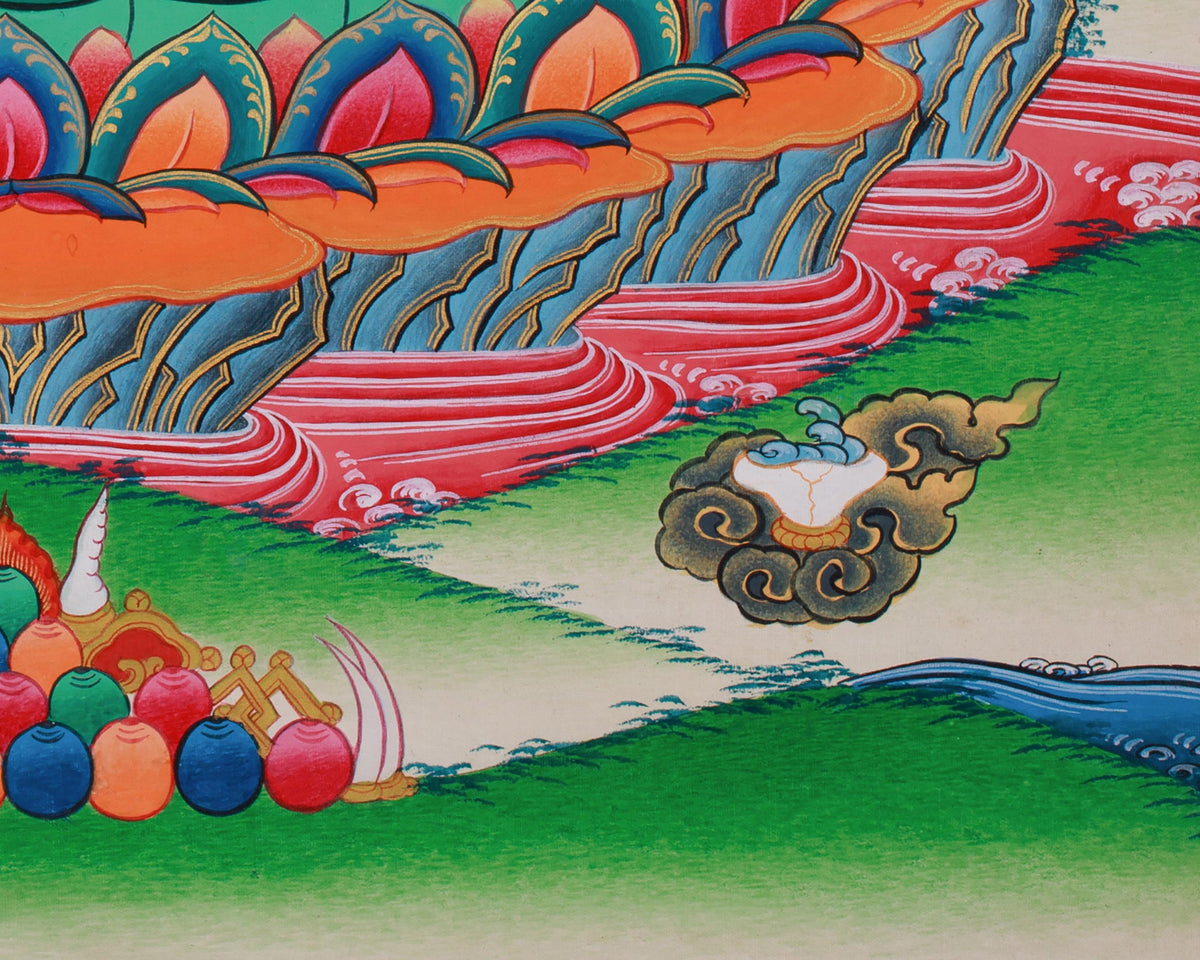 The Divine Union in Chakrasamvara Art | Tantric Deity of Wisdom & Compassion