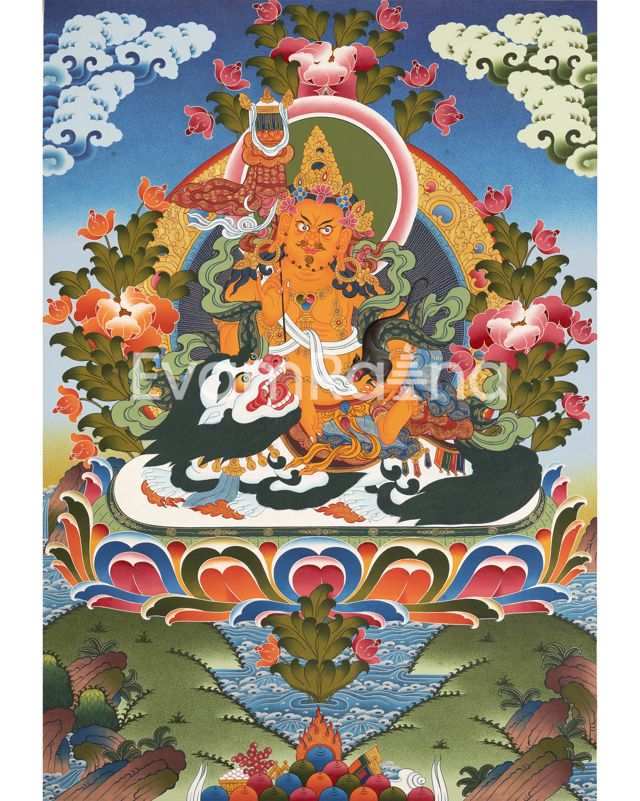 Namtose Thangka Painting | Religious Artwork | Wall Decors
