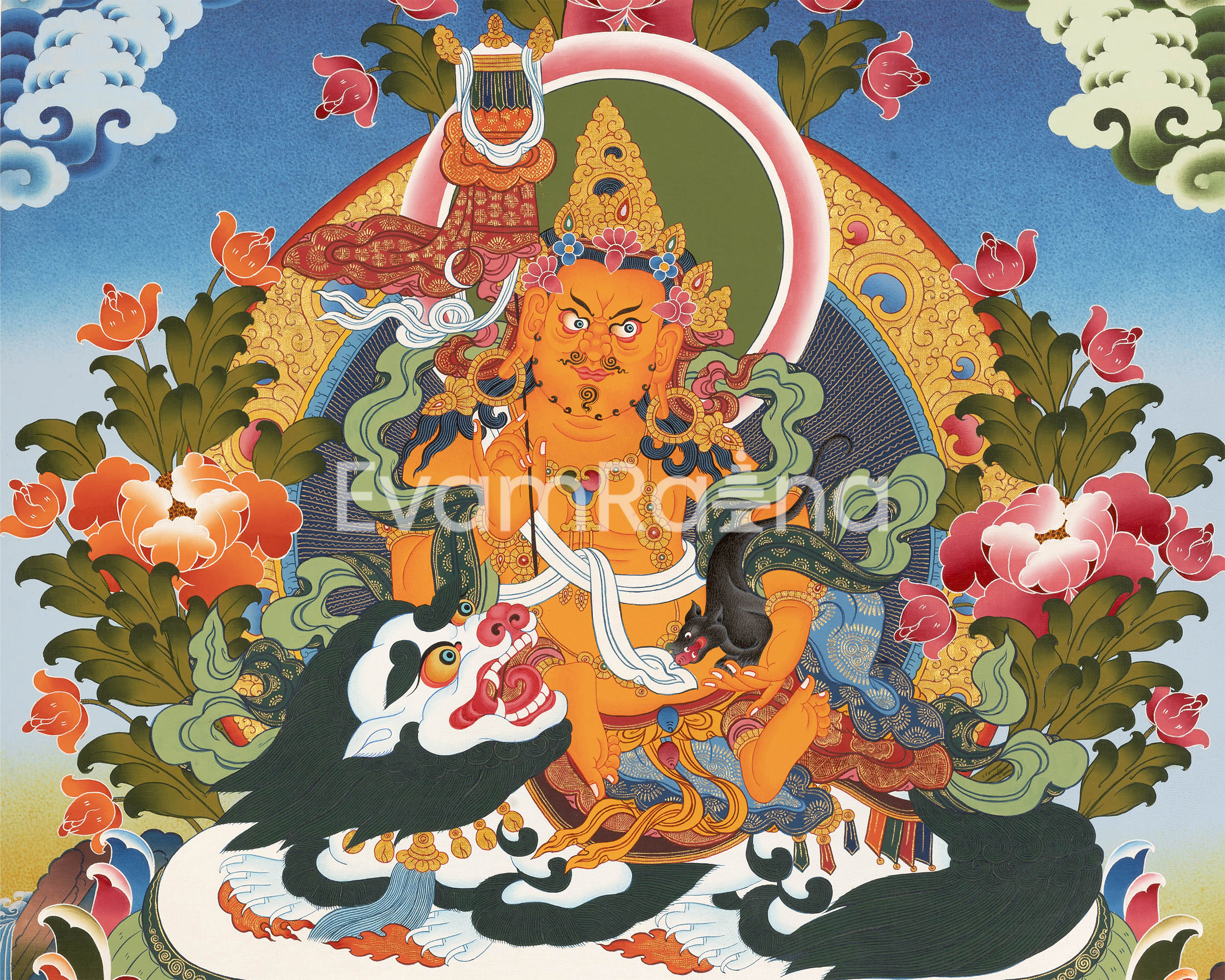 Namtose Thangka Painting | Religious Artwork | Wall Decors