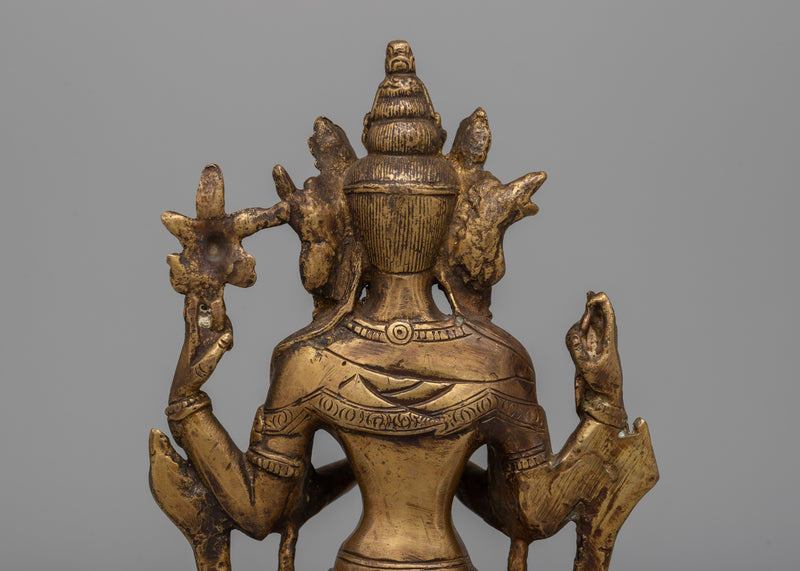 Chenrezig Charm Statue | Presence of Compassion and Wisdom into Your Space