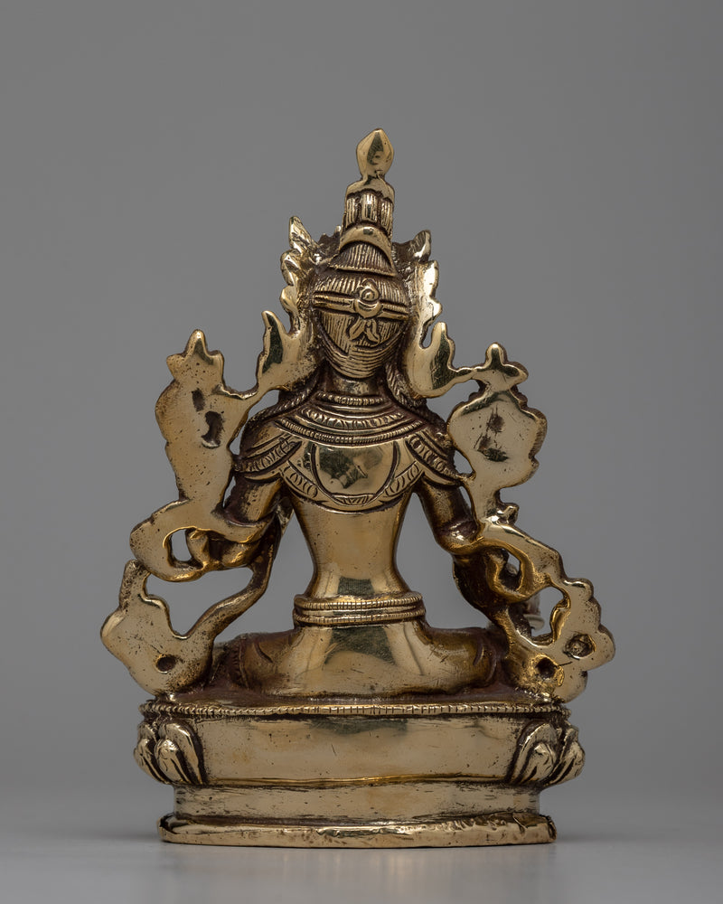 Green Tara Deity Statue | Radiate Compassion and Spiritual Illuminatio