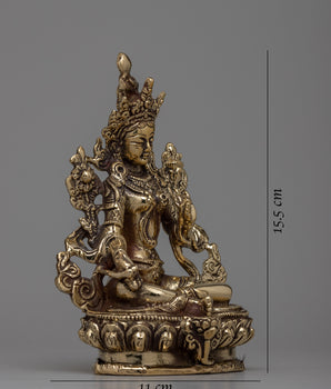 Green Tara Deity Statue | Radiate Compassion and Spiritual Illuminatio