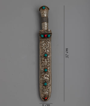 Tibetan Ceremonial Knife | Traditional Buddhist Artifact