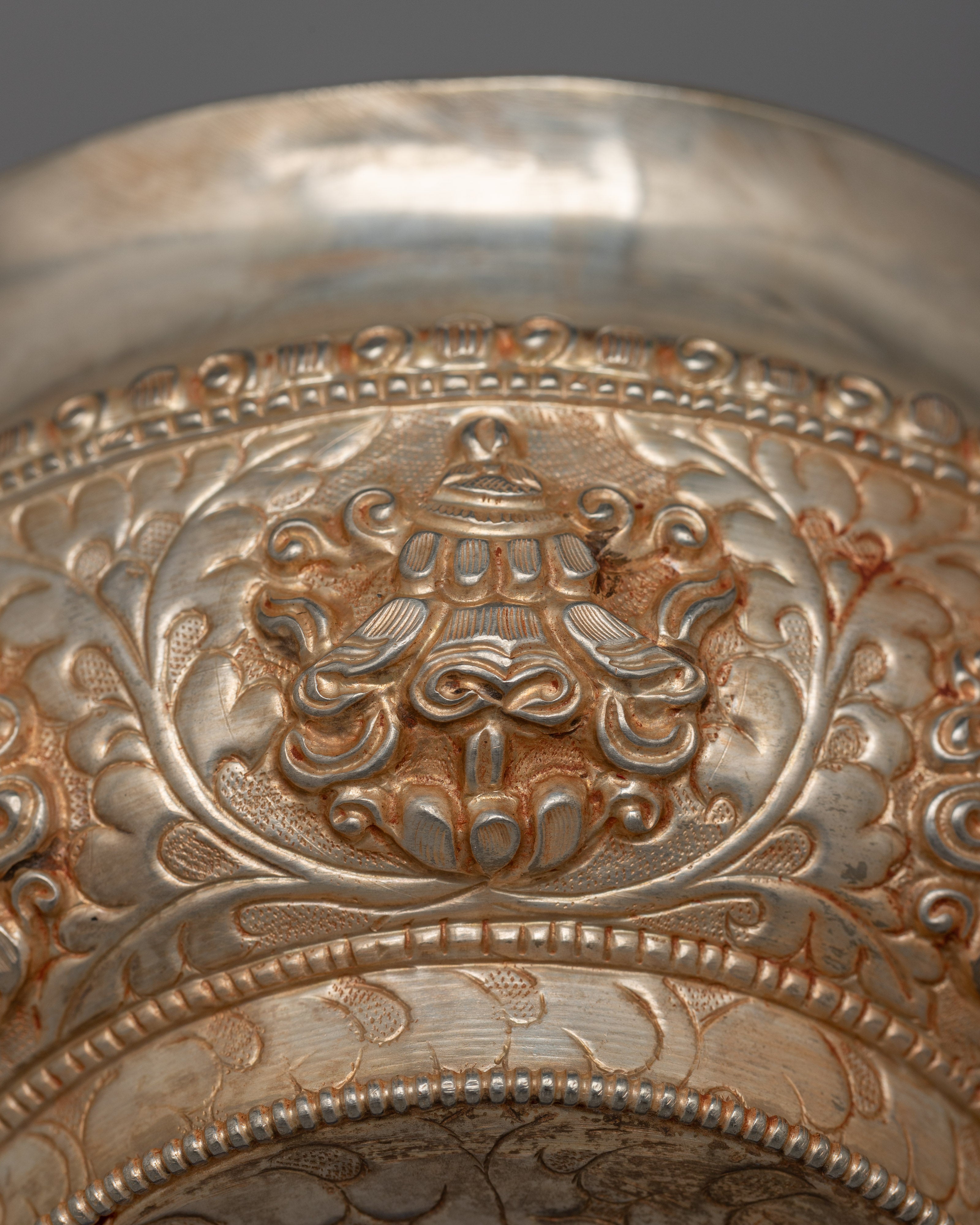 Tibetan Phuru Water Offering Bowl | Meditation Ceremony Cup