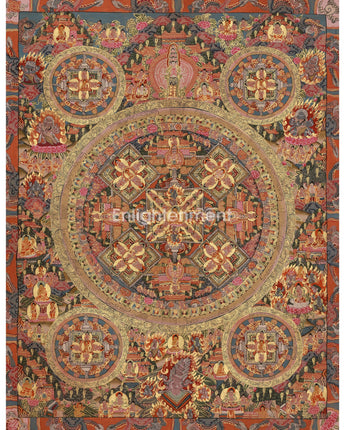 Sacred Thangka of Buddha Mandala