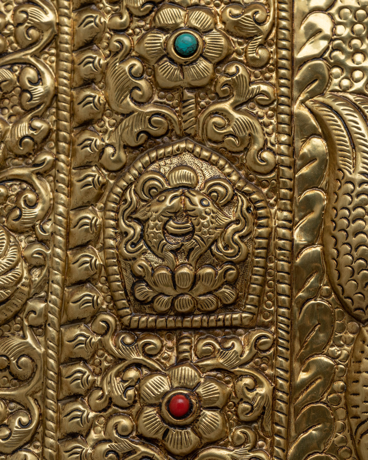Auspicious Tibetan Calendar Brass Wall Hanging | Bring Auspiciousness to Your Home