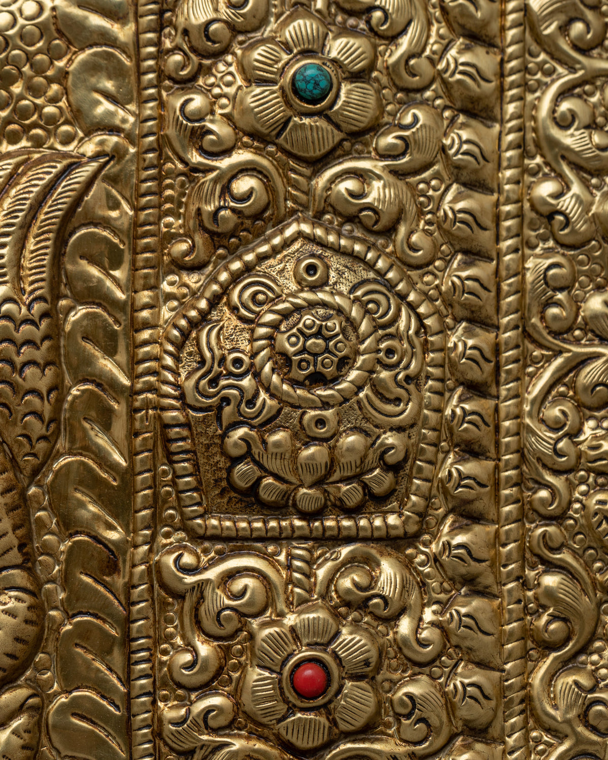 Auspicious Tibetan Calendar Brass Wall Hanging | Bring Auspiciousness to Your Home