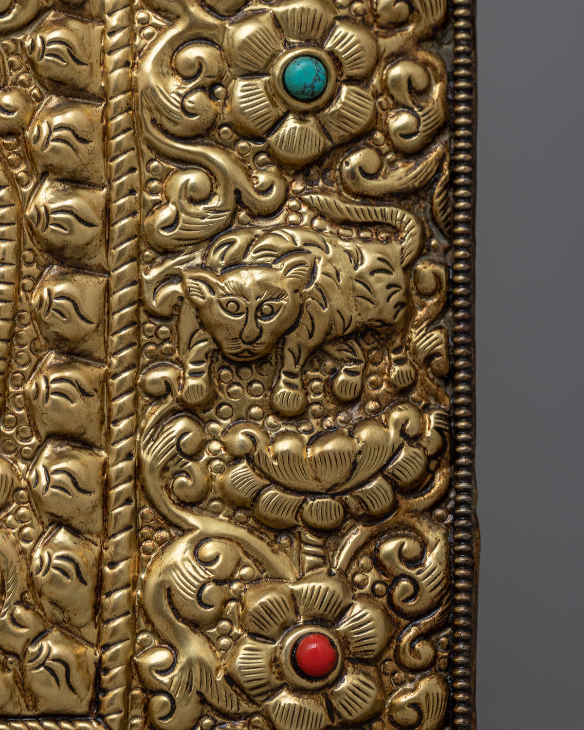 Auspicious Tibetan Calendar Brass Wall Hanging | Bring Auspiciousness to Your Home