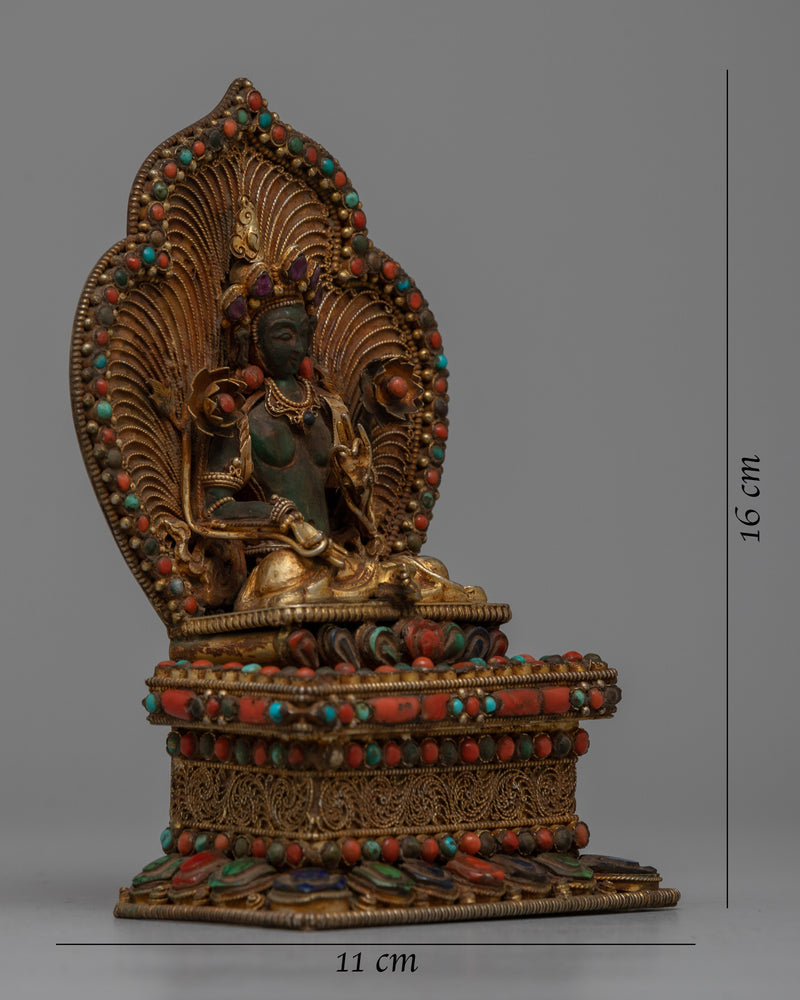 Margaj Green Tara Statue | Inspiring Spiritual Growth and Healing