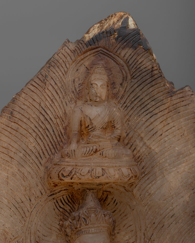 Standing Crystal Green Tara Statue | Symbol of Feminine Strength