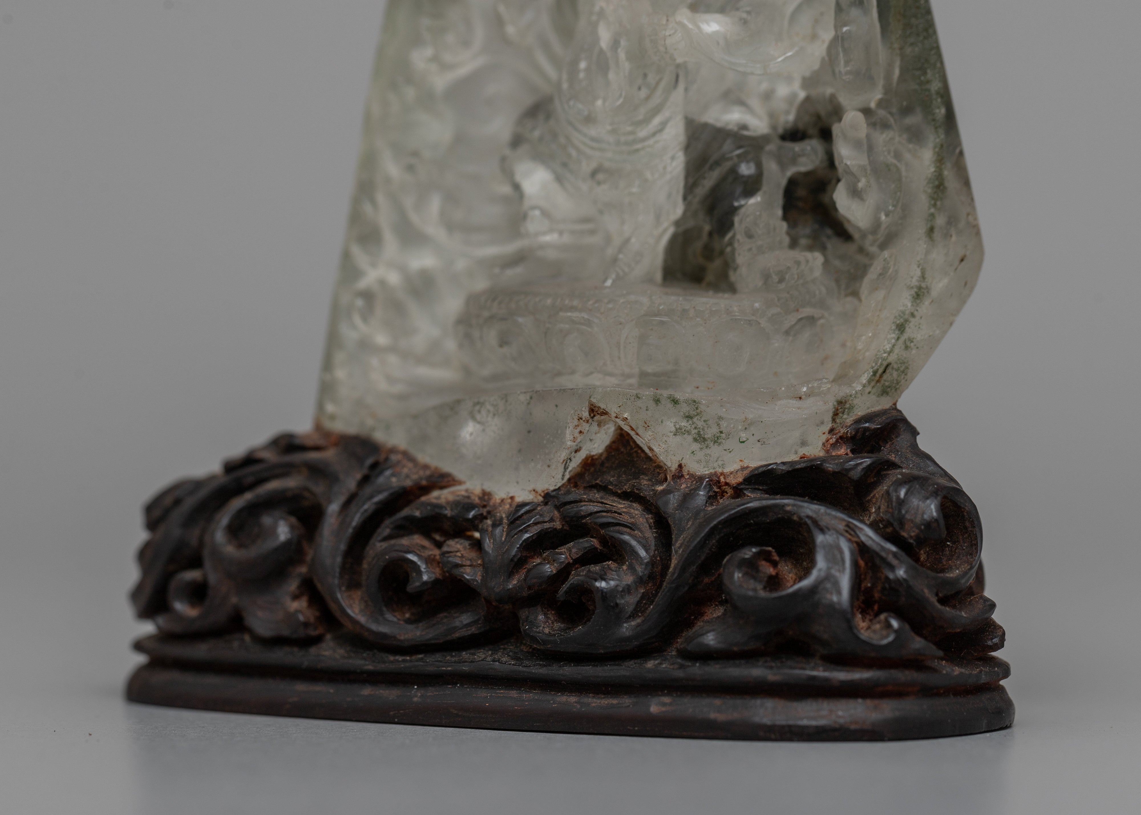 Crystal Vajrapani Statue | Symbol of Protection and Strength