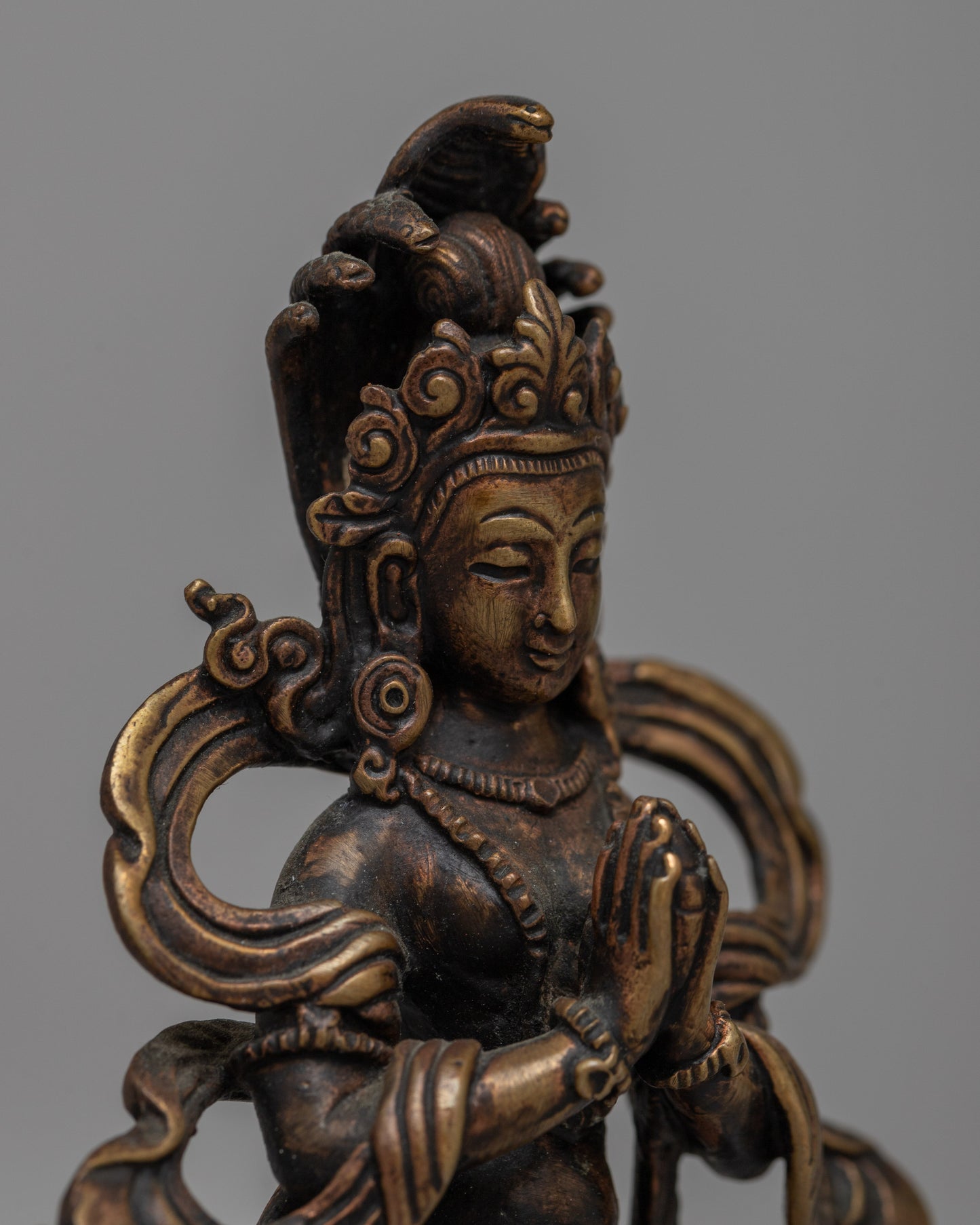 Machine Made Naga Statue | Serpentine Hindu-Buddhist Deity