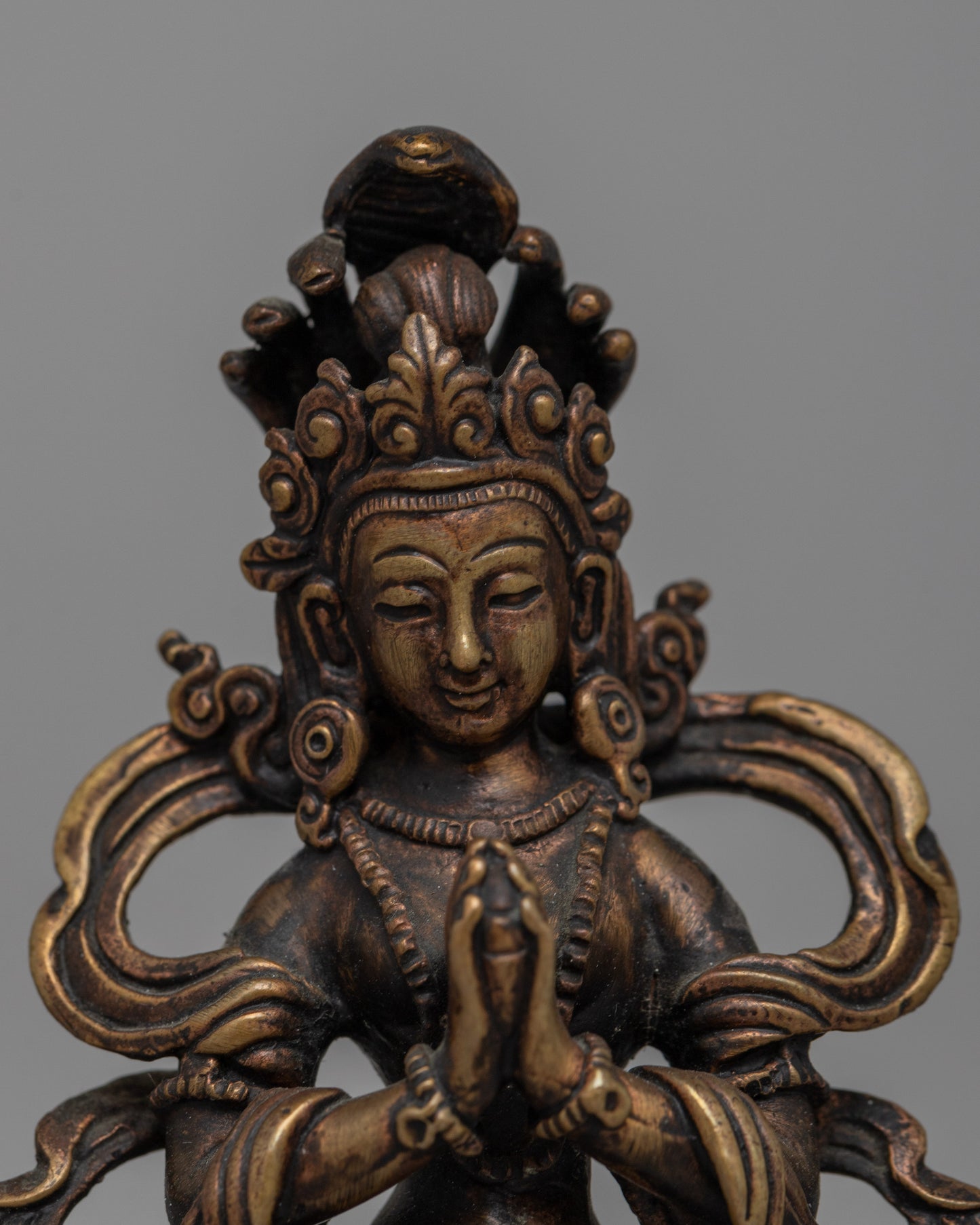 Machine Made Naga Statue | Serpentine Hindu-Buddhist Deity