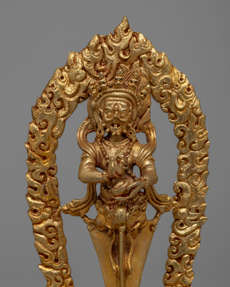 Machine Made Vajrakilaya Statue | Spiritual Enlightenment Art