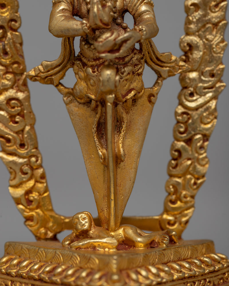Machine Made Vajrakilaya Statue | Spiritual Enlightenment Art
