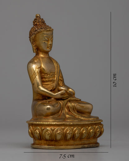 Amitabha Buddha Handcrafted Statue |  Symbol of Pure Land Buddhism