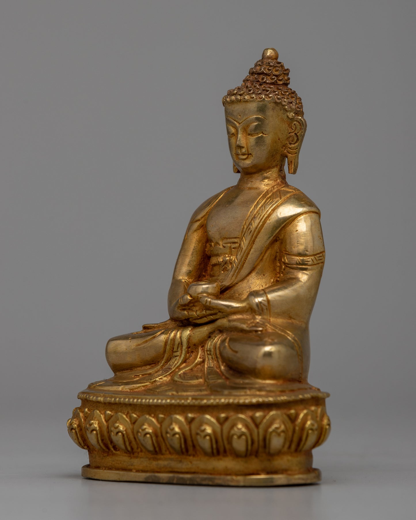 Amitabha Buddha Handcrafted Statue |  Symbol of Pure Land Buddhism