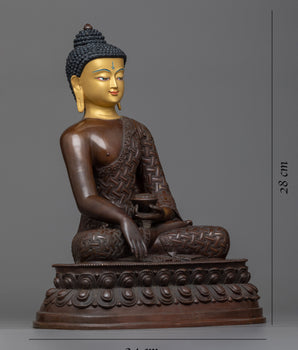 11 Inch Shakyamuni Buddha Statue