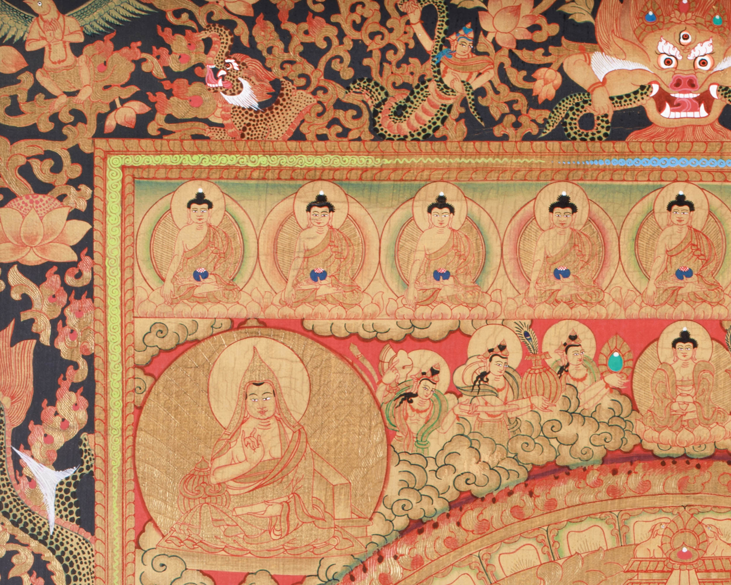 Golden Sita Tara Mandala | Sacred Symbol of Compassion & Wisdom