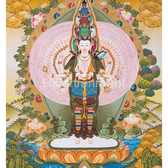 1000-hands-bodhisattva-thangka