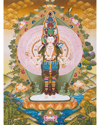 1000-hands-bodhisattva-thangka