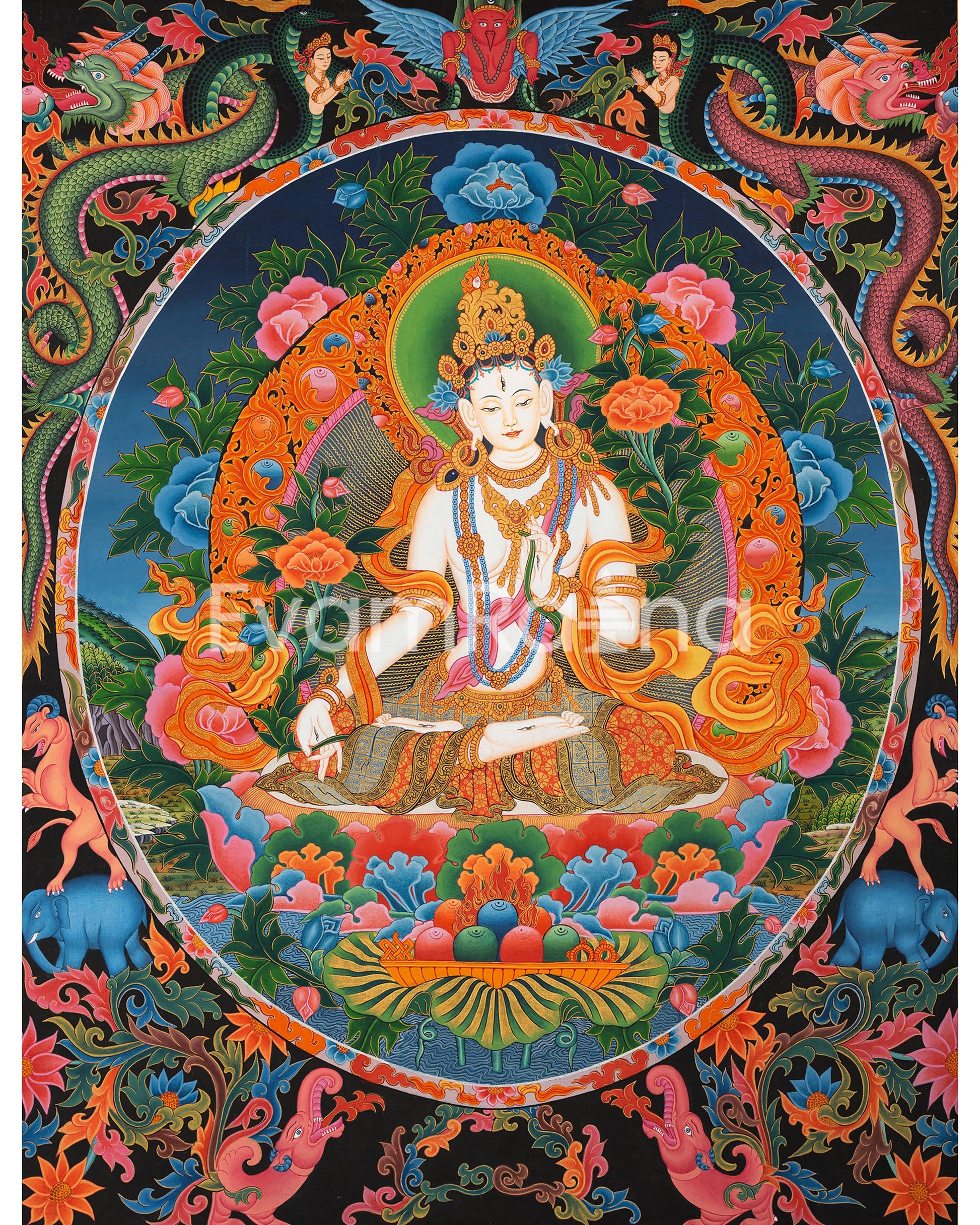 White Tara Artwork