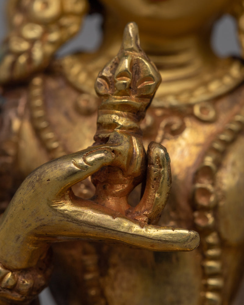 Spiritual Vajrasattva Buddha Figure | Symbolizing Clarity and Purity