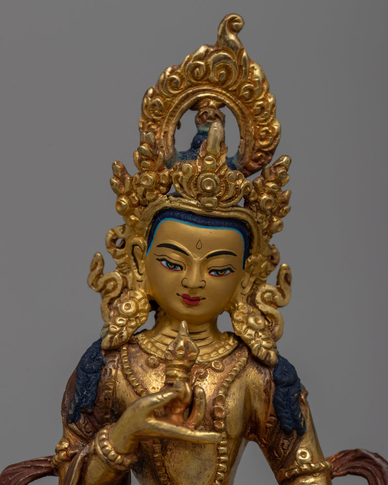 Spiritual Vajrasattva Buddha Figure | Symbolizing Clarity and Purity