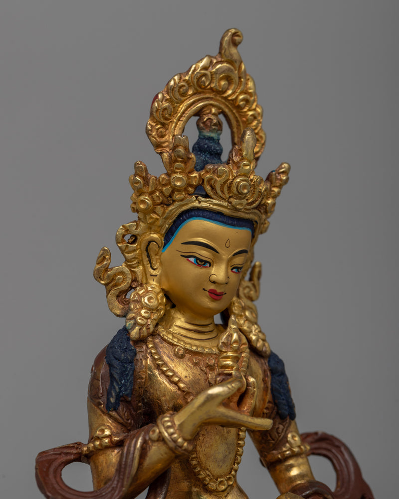 Spiritual Vajrasattva Buddha Figure | Symbolizing Clarity and Purity