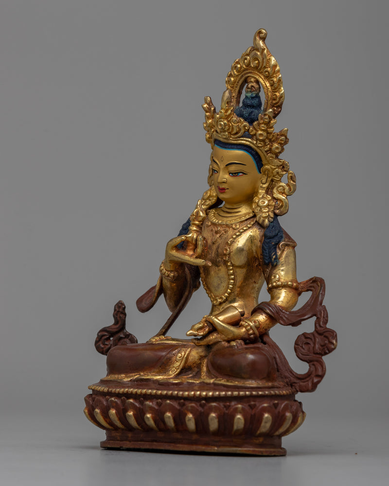 Spiritual Vajrasattva Buddha Figure | Symbolizing Clarity and Purity