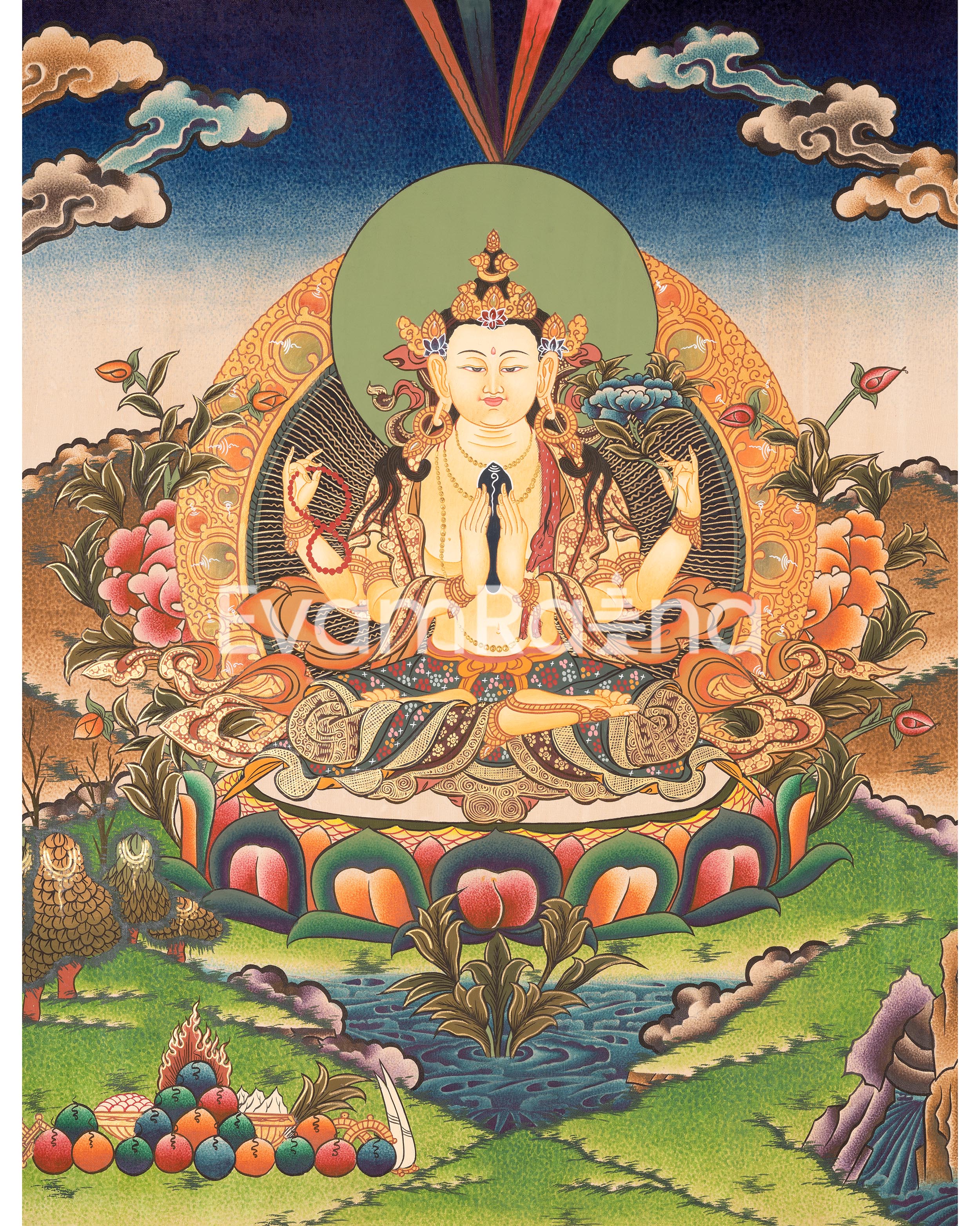 4 Arm Chenrezig Bodhisattva