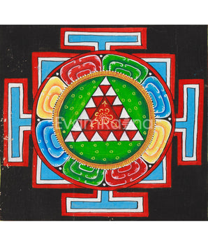 vintage-shree-yantra-mandala-art