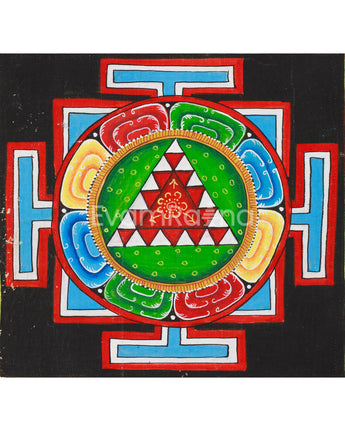 vintage-shree-yantra-mandala-art