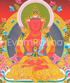 Amitayus Buddha The Infinite Life and Wisdom | Compassionate Protector