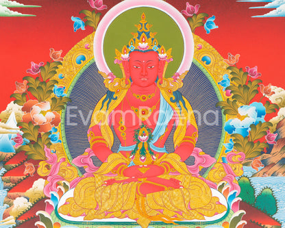 Amitayus Buddha The Infinite Life and Wisdom | Compassionate Protector