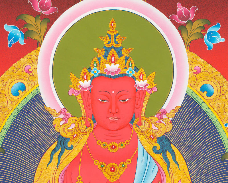 Amitayus Buddha The Infinite Life and Wisdom | Compassionate Protector