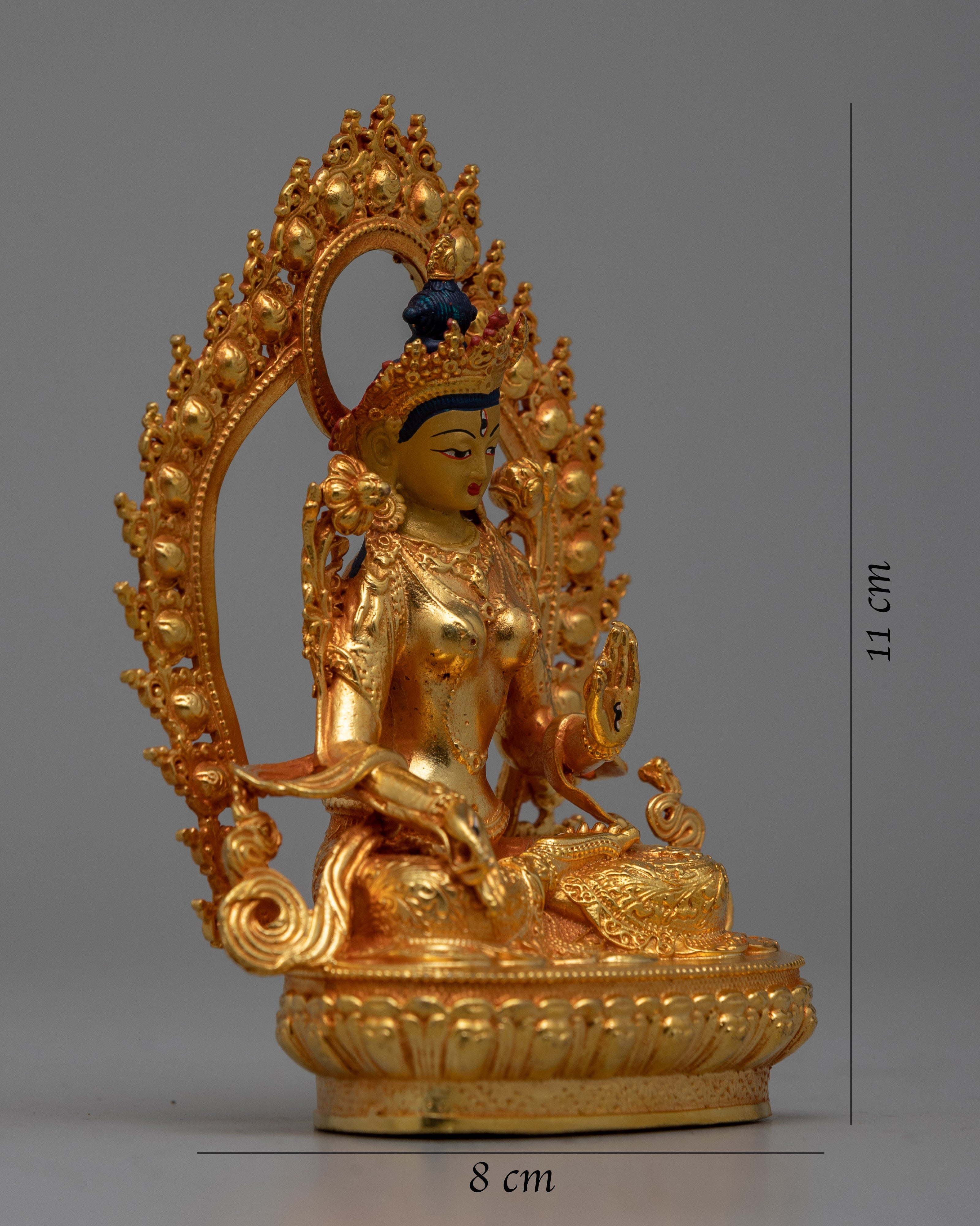 Machine Made White Tara Statue | Harmonious Zen Decor