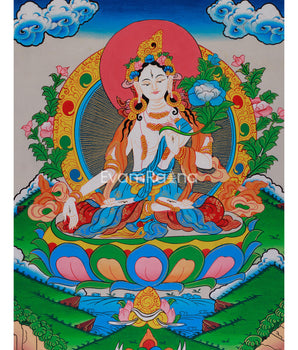 White Tara, Goddess of Longevity