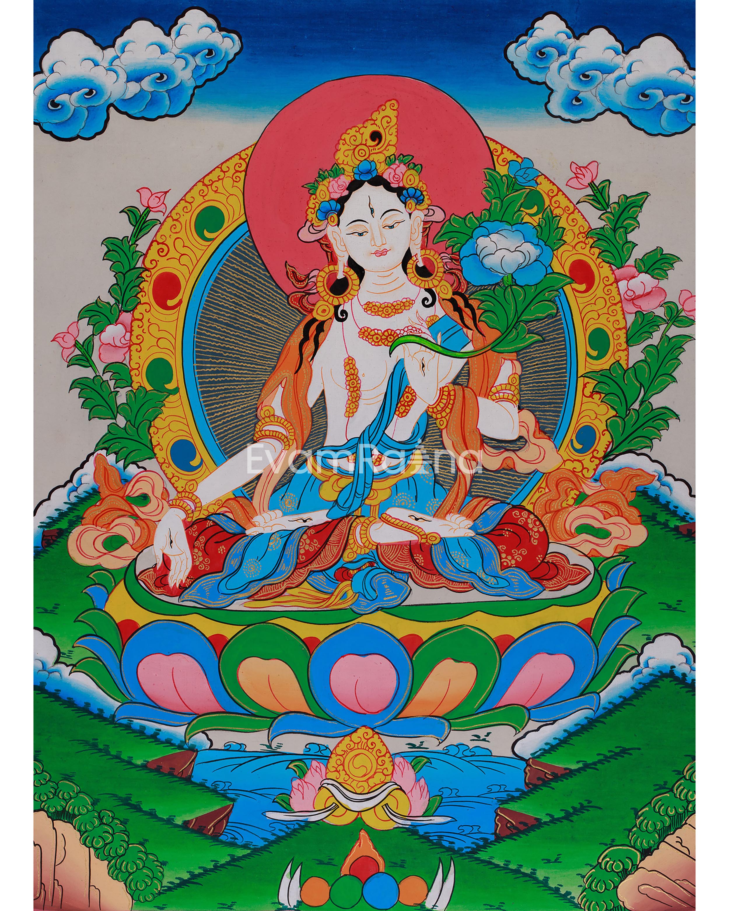 White Tara, Goddess of Longevity