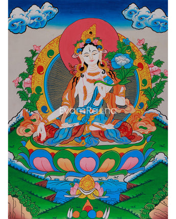 White Tara, Goddess of Longevity