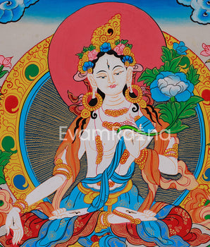 White Tara, Goddess of Longevity | Compassionate Healing Deity