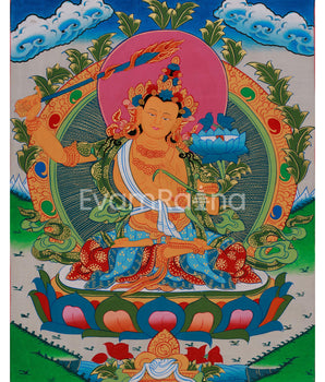 Wisdom Deity, Manjushri Artwork