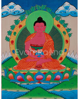 Amitabha, Red Buddha Thangka